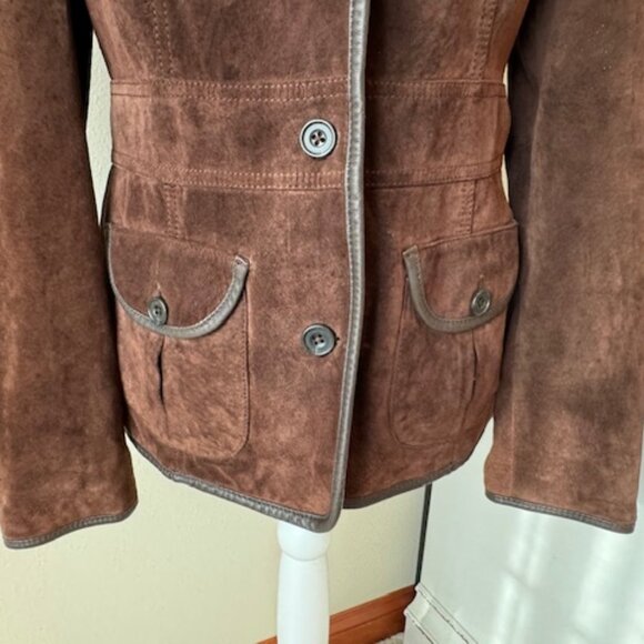 Eddie Bauer Seattle Suede Jacket - Medium - Picture 4 of 10